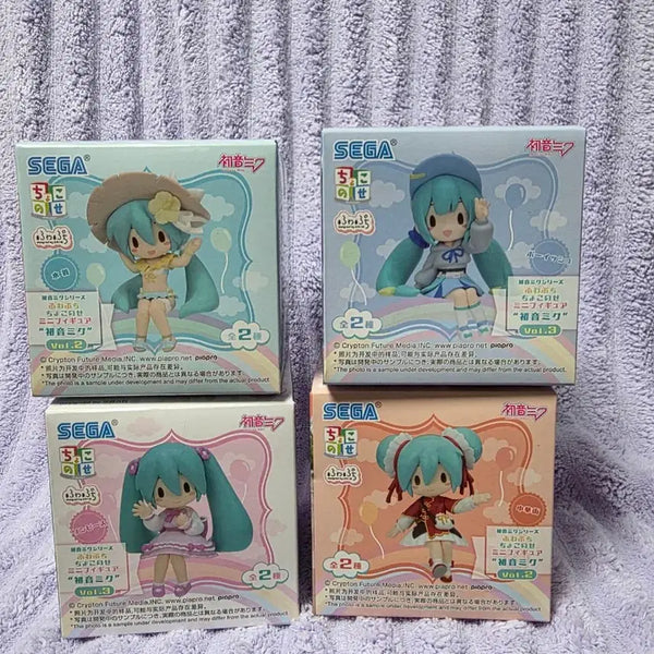[BUNJANG] Hatsune Miku Chokonose 4-Type Set / 하츠네미쿠 쵸코노세 4종 세트