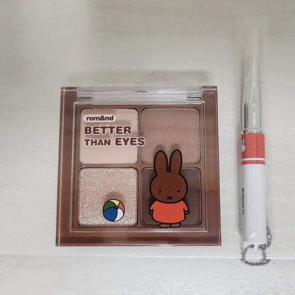 [BUNJANG] Rom&nd x Miffy Better Than Eyes M02 Dried Buckwheat Flower Palette / 롬앤 미피  베러 댄 아이즈 M02 말린메밀꽃