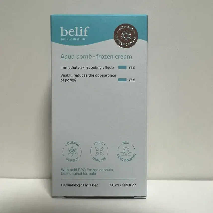 [BUNJANG] Belif Aqua Bomb Frozen Cream / 빌리프 아쿠아밤 프로즌 크림