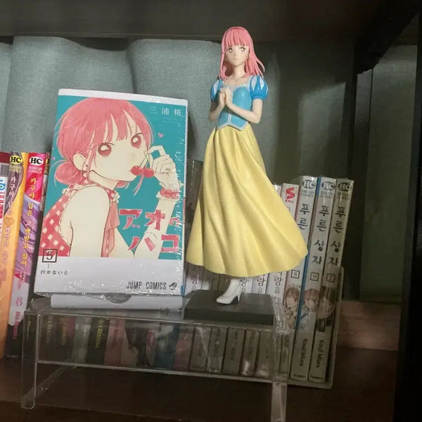 [BUNJANG] Blue Box Hina Figure & Volumes 7-9 Manga Set / 푸른상자 히나 피규어 + 만화책 7,8,9 + 일판5화