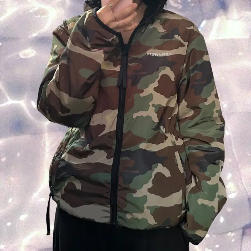 [BUNJANG] Thisisneverthat Reversible Fleece Jacket Black S / 디스이즈네버댓 리버시블 양면 후리스 플리스 블랙 S
