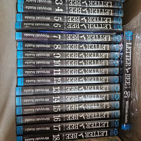 [BUNJANG] Letter Bee Complete Manga Set Volumes 1-20 / 만화책 레터비 1~20권 세트