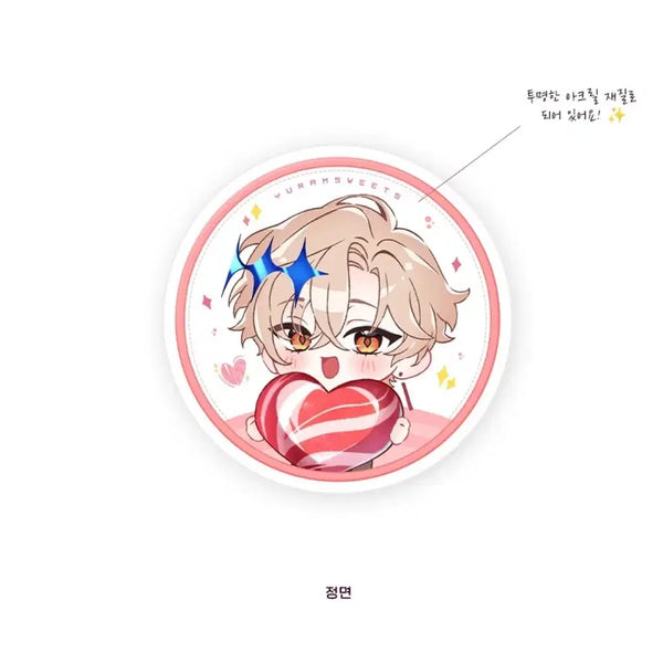 [BUNJANG] PJX Yurram Sweets Acrylic Coaster Sealed / PJX 유람 Sweets 아크릴 코스터 미개봉