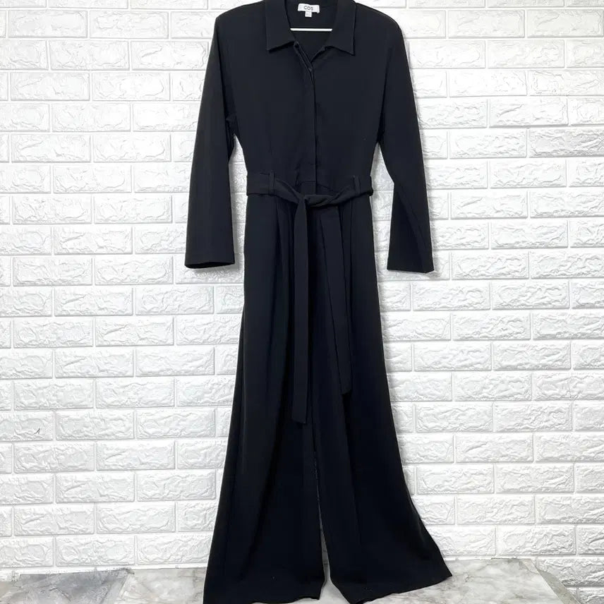 [BUNJANG] COS Men's Black Utility Long Sleeve Jumpsuit L / 코스 남성 유틸리티 롱슬리브 블랙 점프수트 L