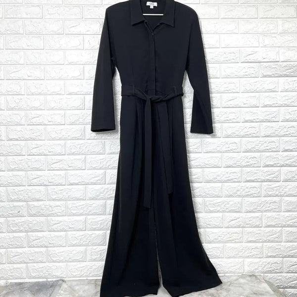 [BUNJANG] COS Men's Black Utility Long Sleeve Jumpsuit L / 코스 남성 유틸리티 롱슬리브 블랙 점프수트 L