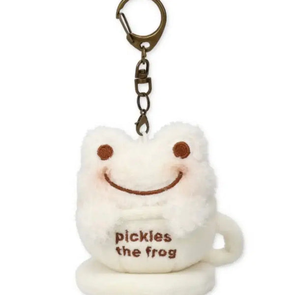 [BUNJANG] Pickles the Frog Plush Keychain / 피클스 더 프로그 인형 키링