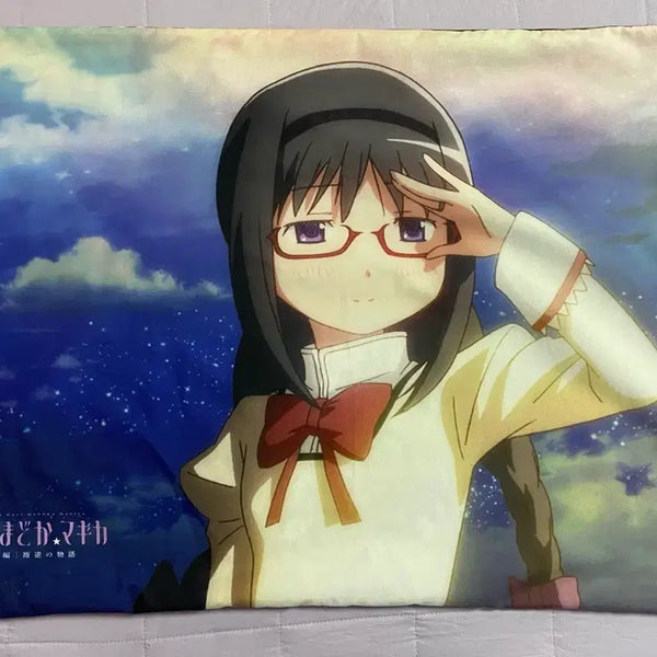 [BUNJANG] Madoka Magica Homura Pillow Cover / 마마마 호무라 배게커버