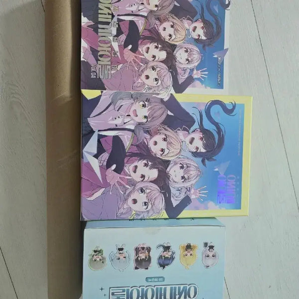 [BUNJANG] Isekai Idol Ise-Yeogo Set + 6 Figure Bundle Set / 이세계아이돌 이세돌 이세여고 세트 + 피규어 6종 세트 일괄