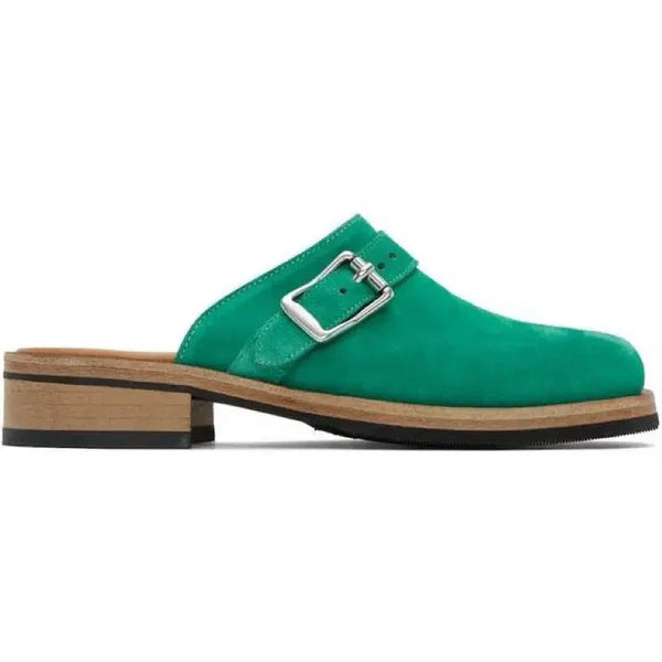 [BUNJANG] Our Legacy Kamion Mule Green Suede Shoes / [41] 아워레가시 카미온 뮬 그린
