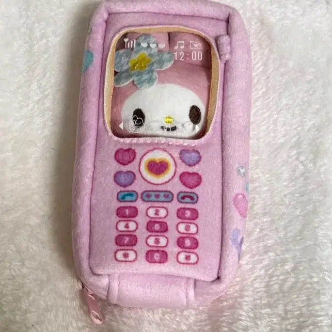 [BUNJANG] My Melody Phone Case Doll Pouch / 마이멜로디 폰 케이스 인형 파우치