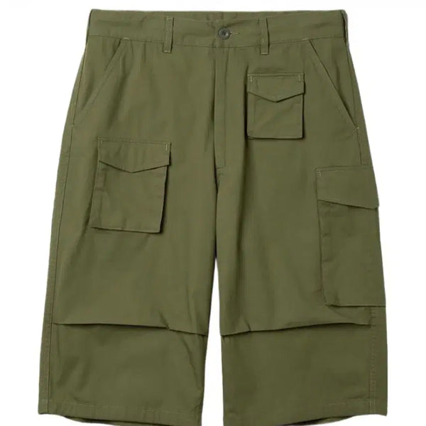 [BUNJANG] GU x Engineered Garments Utility Shorts Olive L / GU x 엔지니어드 가먼츠 유틸리티 쇼츠 올리브 L