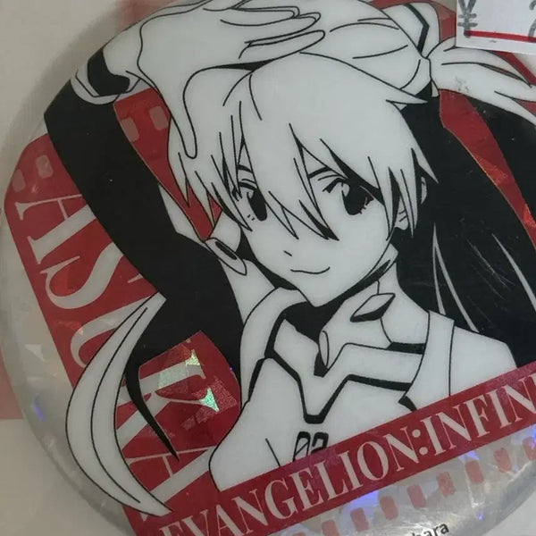 [BUNJANG] Evangelion Asuka Metal Can Badge (Sealed) / (미개봉) 에반게리온 아스카 캔뱃지