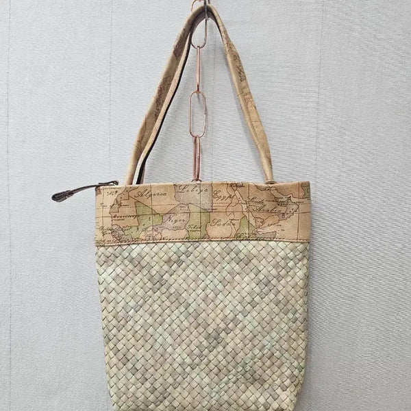 [BUNJANG] Prima Classe Woven Tote Bag / 프리마클라쎄  위빙토트백