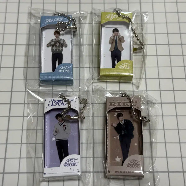 [BUNJANG] NCT WISH Japan Online KUJI D-Prize Keychain & E-Prize Photosticker / 엔시티위시 일본 온라인 쿠지 양도