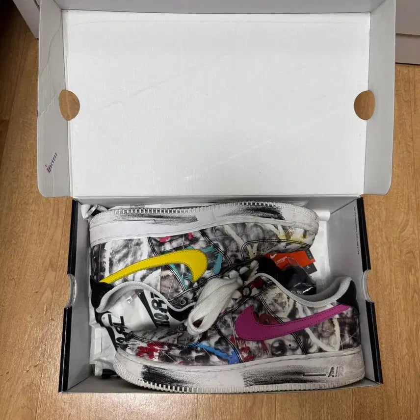 [BUNJANG] Nike Peaceminusone Air Force 1 Low Top / [260]나이키 크랙제거 피마원포스 판매합니다.