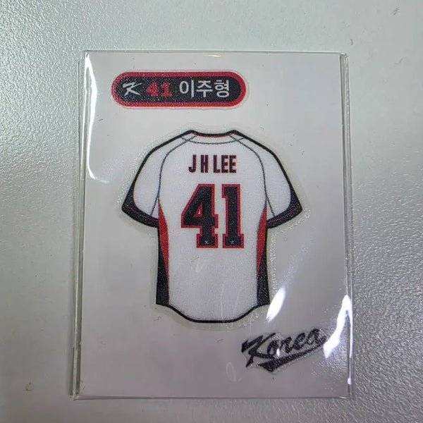 [BUNJANG] KBO Lee Ju-hyung National Team Uniform Sticker / kbo 시즌2 이주형 선수 국대 유니폼 띠부씰 판매 키움히어로즈