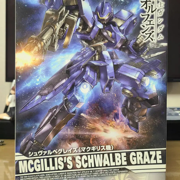 [BUNJANG] Bandai 1/100 Non-Grade Schwalbe Graze McGillis Custom Kit (Sealed) / (미개봉) 반다이 1/100 무등급 슈발베 그레이즈 맥길리스기