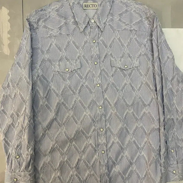 [BUNJANG] RECTO Bohemian Tassel Western Shirt / 렉토 보헤미안 테슬 웨스턴 셔츠