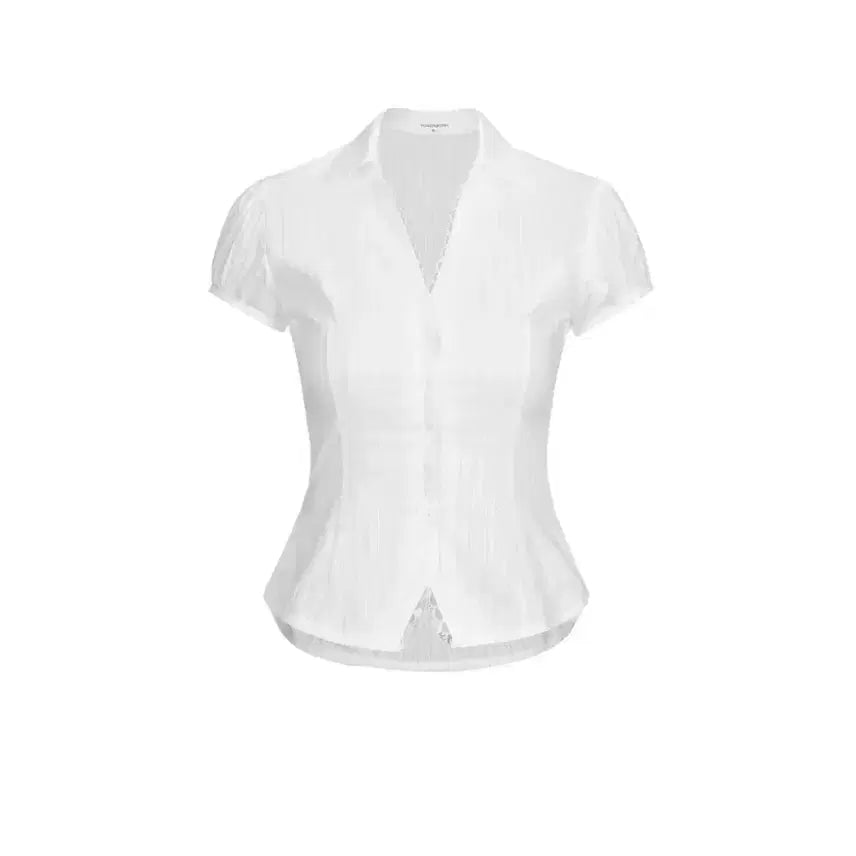[BUNJANG] FORRING Sarah Puff Shirt - Medium, New / 포어링 사라 퍼프 셔츠 m 새상품