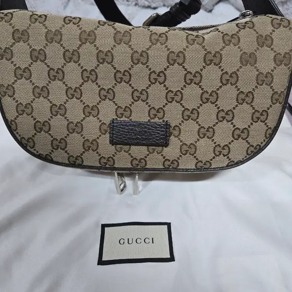 [BUNJANG] Gucci GG Supreme Belt Bag Sling Bag / 구찌 GG 슈프림 벨트백 슬링백