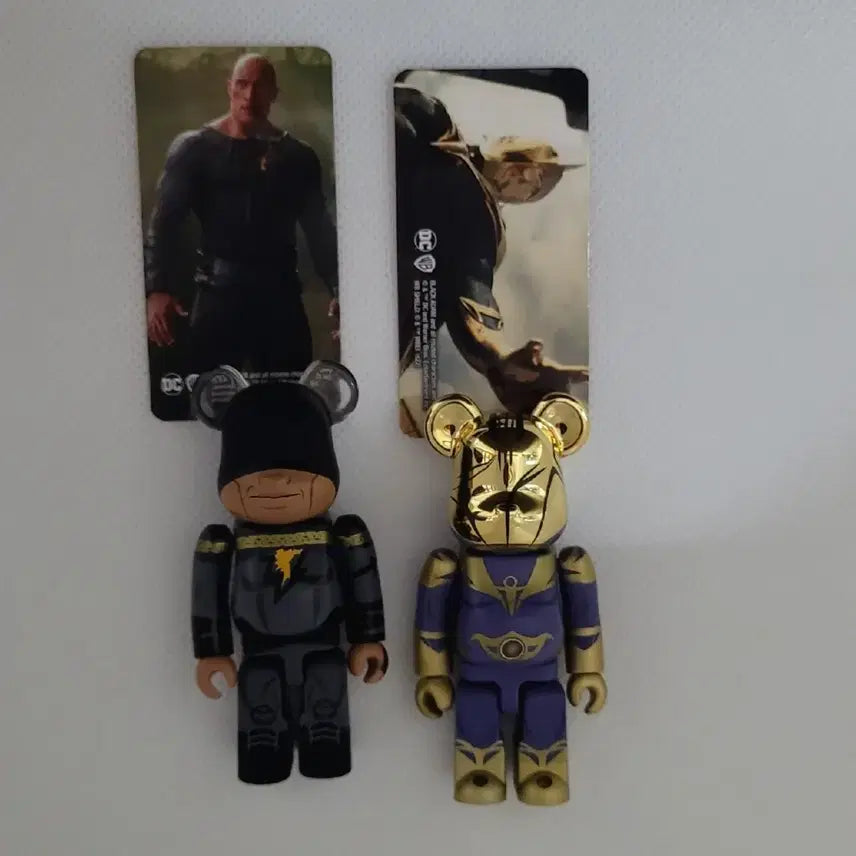 [BUNJANG] Medicom Toy Be@rbrick Black Adam & Doctor Fate Bundle / 베어브릭 블랙아담, 닥터페이트 일괄