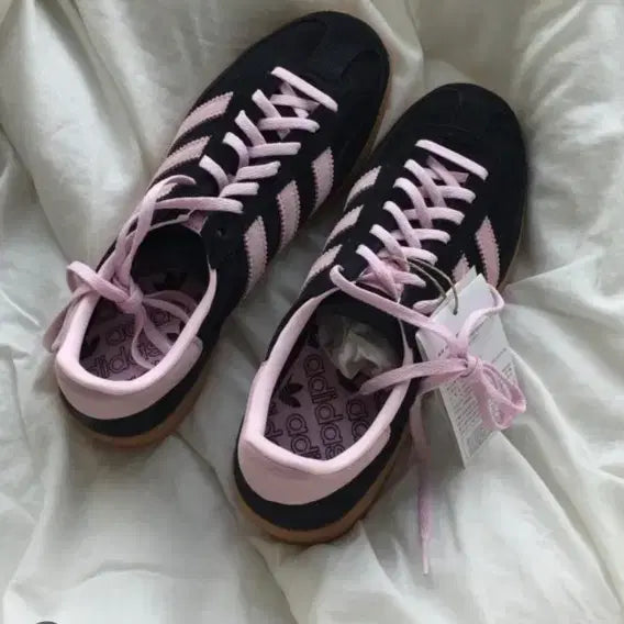 [BUNJANG] Adidas Spezial Handball Core Black Clear Pink Shoes (240mm) / 아디다스 스페지알 핸드볼 코어 블랙 클리어 핑크 240 크림구매 새제품