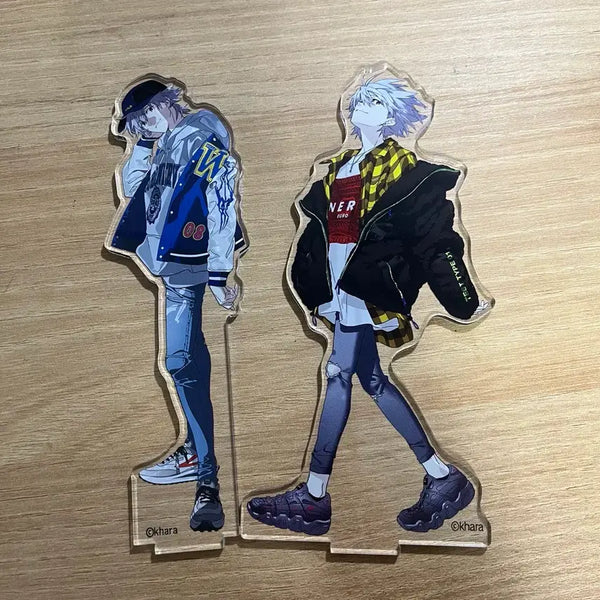 [BUNJANG] Yoneyama Mai Evangelion Nagisa Kaoru Acrylic Stand Set (2 Types) / 에반게리온 나기사 카오루 아크릴 스탠드 2종 일괄