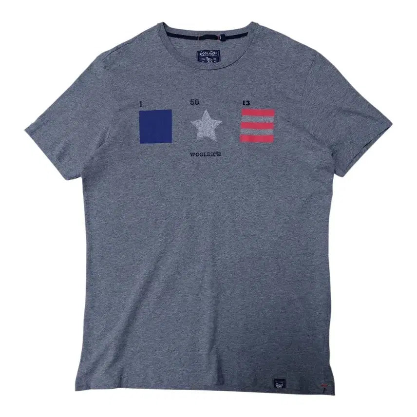 [BUNJANG] Woolrich Graphic Short Sleeve T-Shirt Size L / 택포) 울리치 그래픽 반팔 티셔츠 L