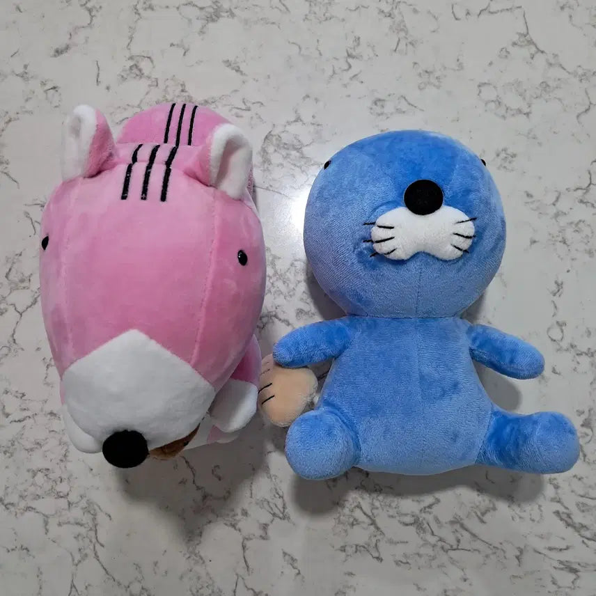 [BUNJANG] Bonobono & Porori Plush Set / 보노보노, 포로리 인형