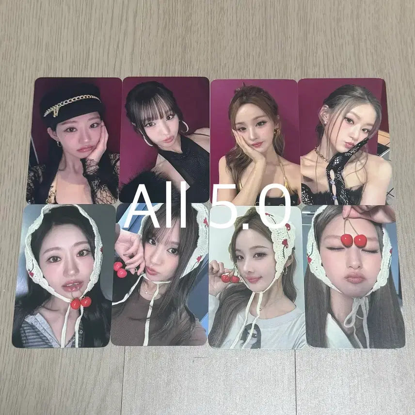 [BUNJANG] KISS OF LIFE Cherry Move Lucky Draw Photocard Bundle Set / 키오프 키스오브라이프 kissoflife 뮤브 체리 포카 사웨 미공포