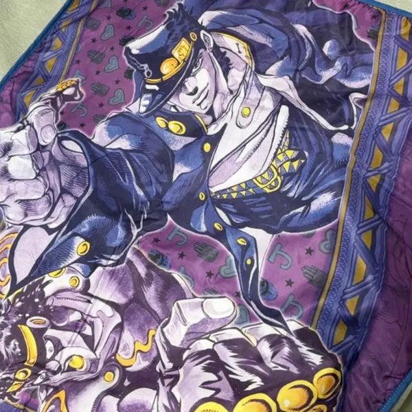 [BUNJANG] JoJo's Bizarre Adventure Jotaro Kujo Star Platinum Blanket / 죠죠 죠타로 스타플래티나 담요
