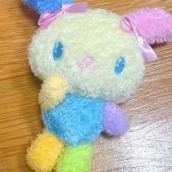 [BUNJANG] Abelle Usahana Plush Doll Keyring / 아베일 우사하나 인형 키링 뽀글이