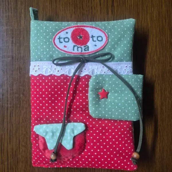 [BUNJANG] Romantic Petite Tomato Diary Cover A6 / 낭만 쁘띠토마토 다이어리 커버 A6