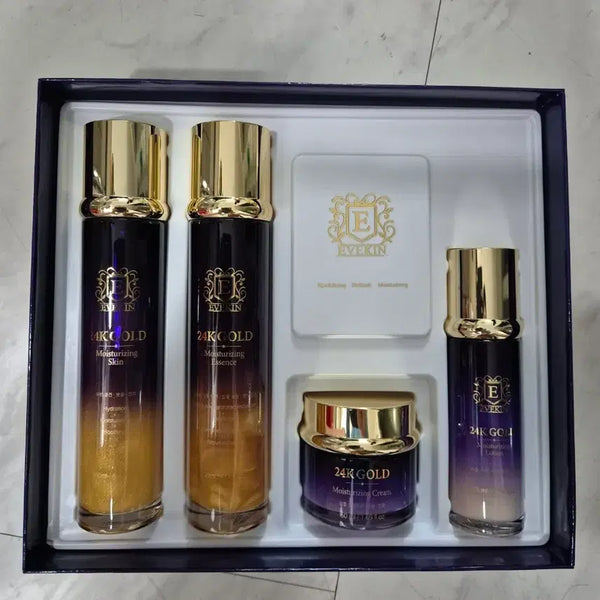 [BUNJANG] EVEKIN 24K Gold Skincare Set / EVEKIN 24K 골드 스킨케어 세트
