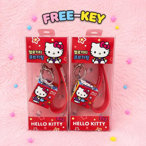 [BUNJANG] Hello Kitty Cube Keychain / [새상품] 헬로 키티 큐브 키링