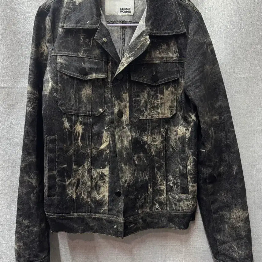 [BUNJANG] Cosmic Wonder Bleach Tie-Dye Denim Jacket / 코스믹원더 블리치 타이다이 데님쟈켓 (55)