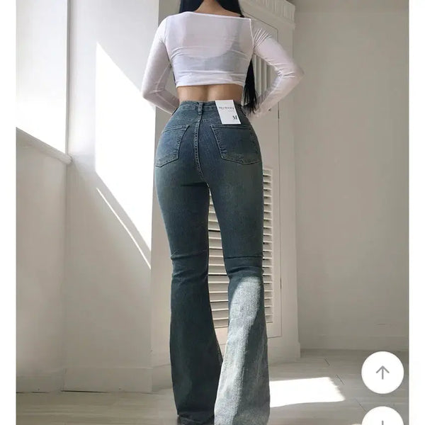 [BUNJANG] Big Body Original Bootcut Denim Blue M / 빅부디 오리지날 부츠컷 데님 블루 m
