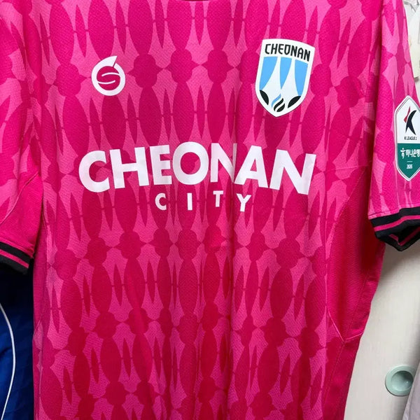 [BUNJANG] Cheonan City FC Goalkeeper Uniform - Park Daehan Full Marking / 천안시티fc 유니폼