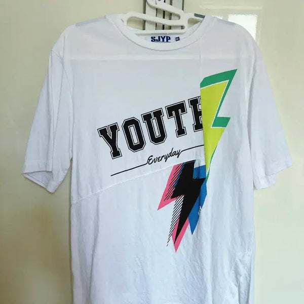 [BUNJANG] SJYP Oversized Short-Sleeve T-Shirt / SJYP 반팔티 상태 최고급