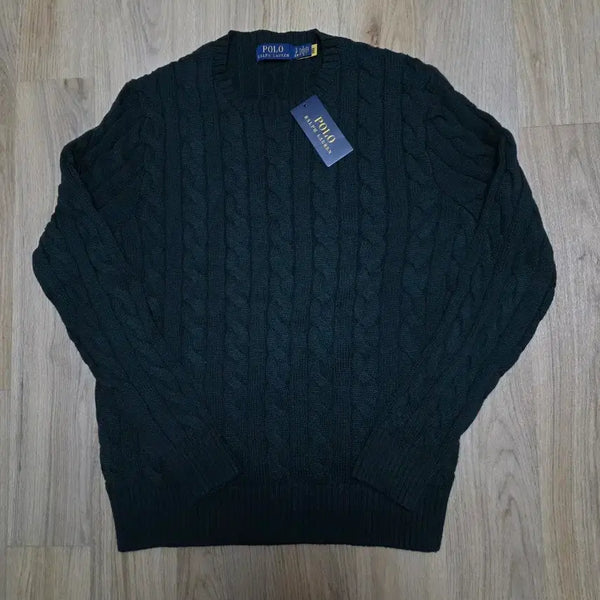 [BUNJANG] Polo Ralph Lauren Cable Knit Sweater Dark Green Size S / 폴로 케이블니트 S사이즈 다크그린색상 판매합니다. 꽈배기 polo
