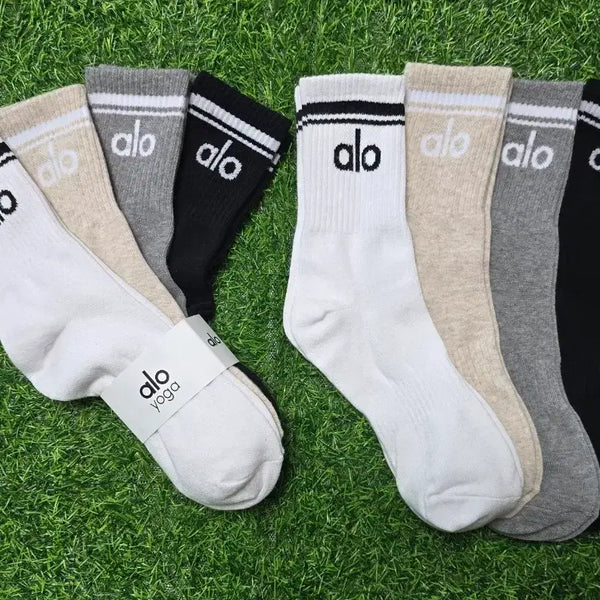 [BUNJANG] ALO YOGA Socks (Set of 8 Pairs) / 알로 요가 ALO 양말