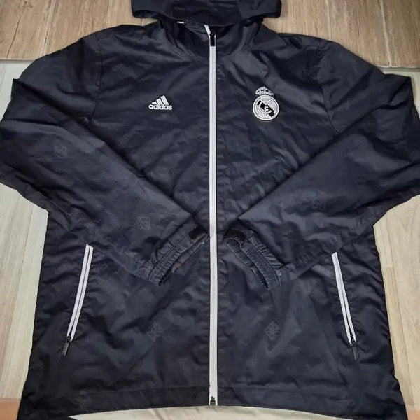 [BUNJANG] Adidas Real Madrid Training Windbreaker 2012-2013 / 12-13 아디다스 레알마드리드 트레이닝 바람막이 100