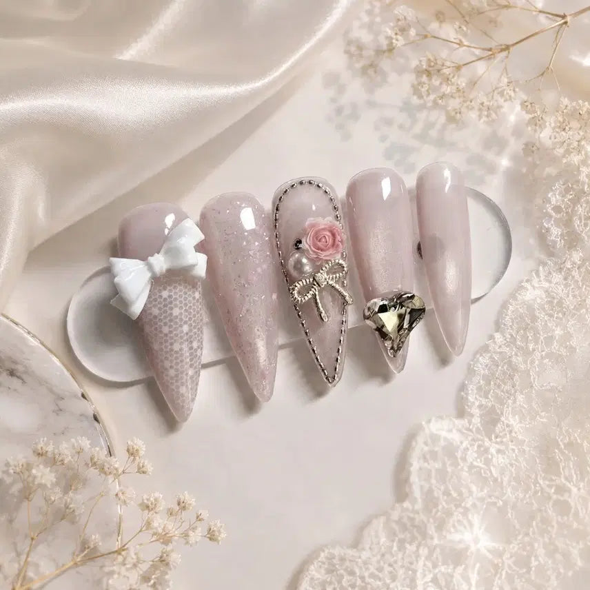 [BUNJANG] Handmade Nail Tips Set / 수제 네일팁
