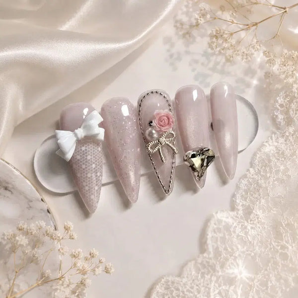 [BUNJANG] Handmade Nail Tips Set / 수제 네일팁