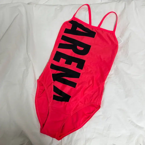 [BUNJANG] Arena Women's One-Piece Swimsuit Red / 아레나 원피스 여성 수영복 레드