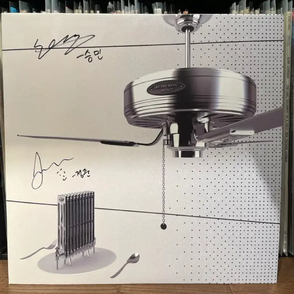 [BUNJANG] Off The Menu Contact LP (Smoky Marbled Edition, Limited to 100) - Signed / 오프더메뉴 Contact LP 100장 한정 스모키 마블반 친필 싸인
