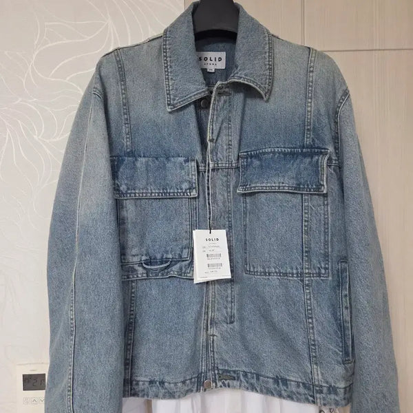 [BUNJANG] Solid Homme Denim Jacket / 솔리드옴므 청자켓(48)판매