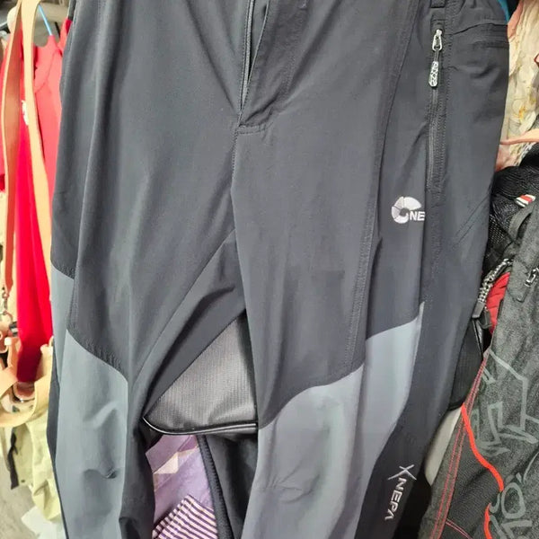 [BUNJANG] NEPA Men's Hiking Pants Black/Grey Size 85 / 네파 남성 등산 바지 블랙/그레이85