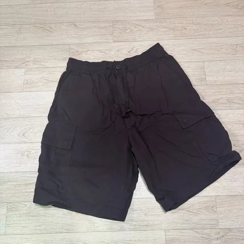 [BUNJANG] Uniqlo C Wide Fit Cargo Pants Wine / (S) 유니클로 C 와이드핏 카고팬츠 와인