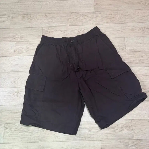 [BUNJANG] Uniqlo C Wide Fit Cargo Pants Wine / (S) 유니클로 C 와이드핏 카고팬츠 와인